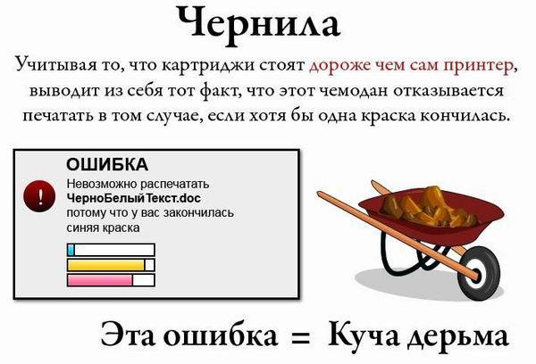 Почему я ненавижу принтеры