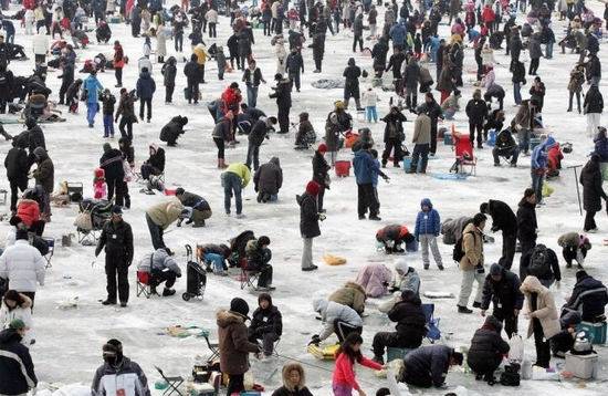 Суровая рыбалка в Южной Корее