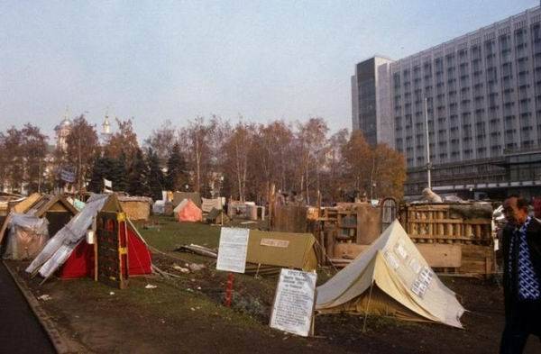 Москва и Ленинград. Фотографии 1990 года