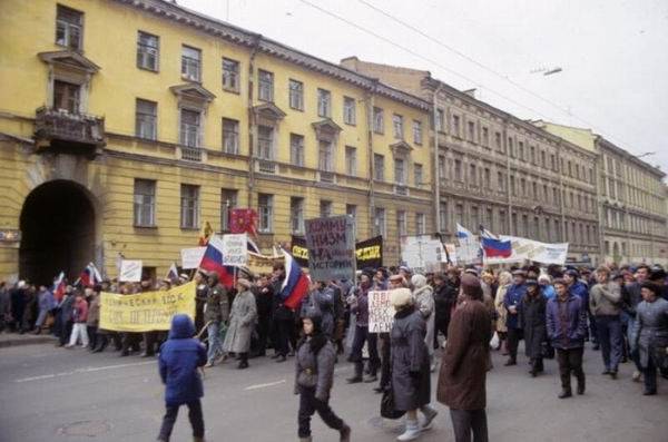 Москва и Ленинград. Фотографии 1990 года