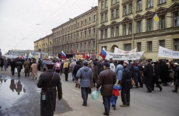 Москва и Ленинград. Фотографии 1990 года