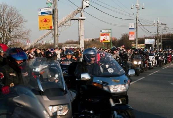 Открытие байкерского сезона в Москве