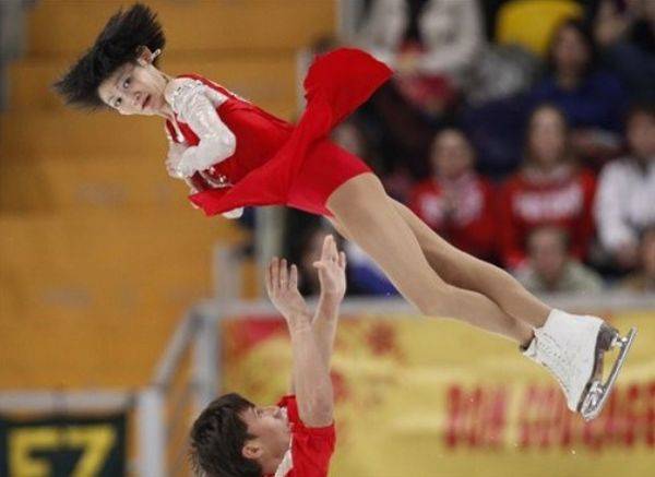 Смешные лица с чемпионата мира по фигурному катанию