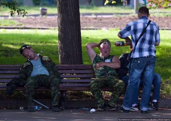 Празднование дня пограничника в Москве