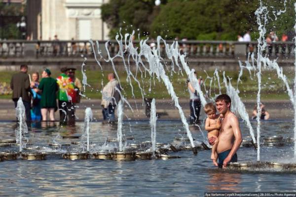 Празднование дня пограничника в Москве