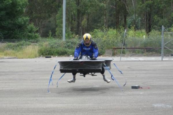 Hoverbike - воздушный мотоцикл