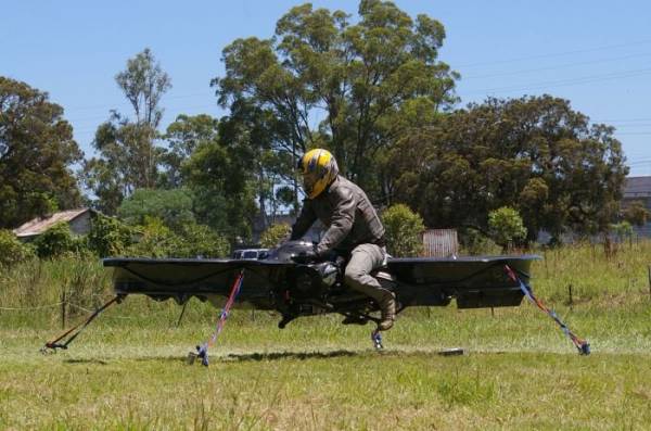 Hoverbike - воздушный мотоцикл