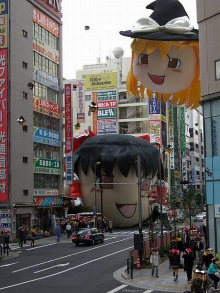 Такое можно увидеть только в Японии