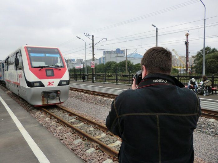 Детская железная дорога в Петербурге