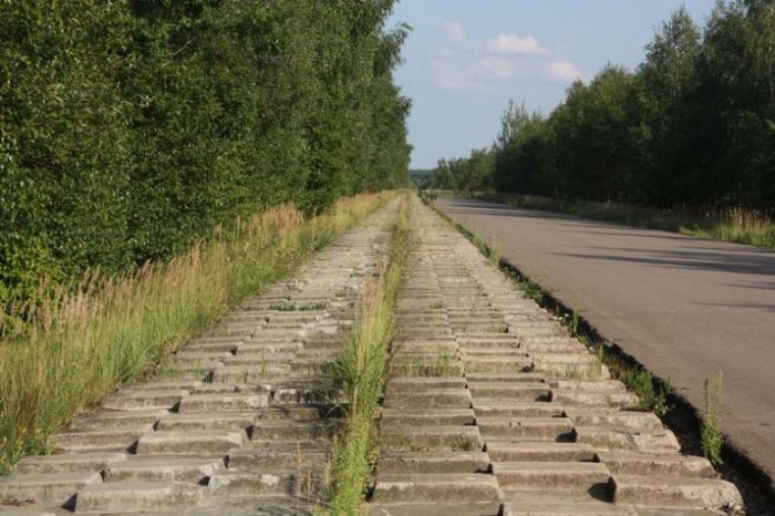 Испытательный полигон военных грузовиков