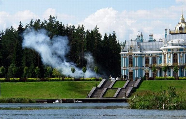 Дача питерского бизнесмена (28 фото)