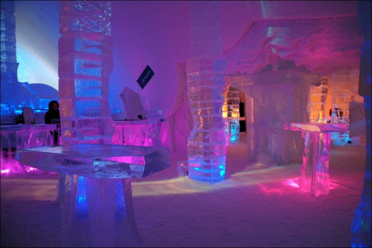 Ледяной отель Hotel de Glace