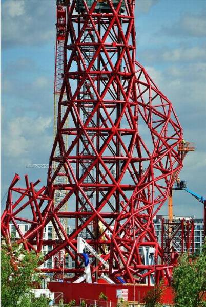 ArcelorMittal Orbit - странная скульптура в Лондоне