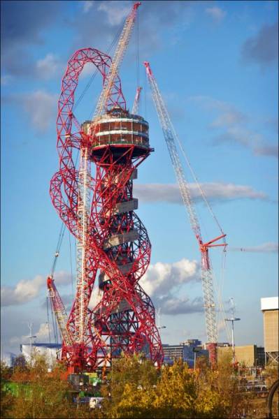 ArcelorMittal Orbit - странная скульптура в Лондоне