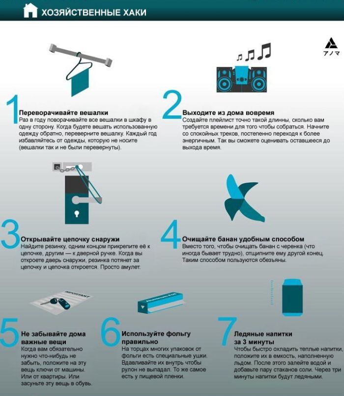 Полезные советы обо всем на свете (7 картинок)
