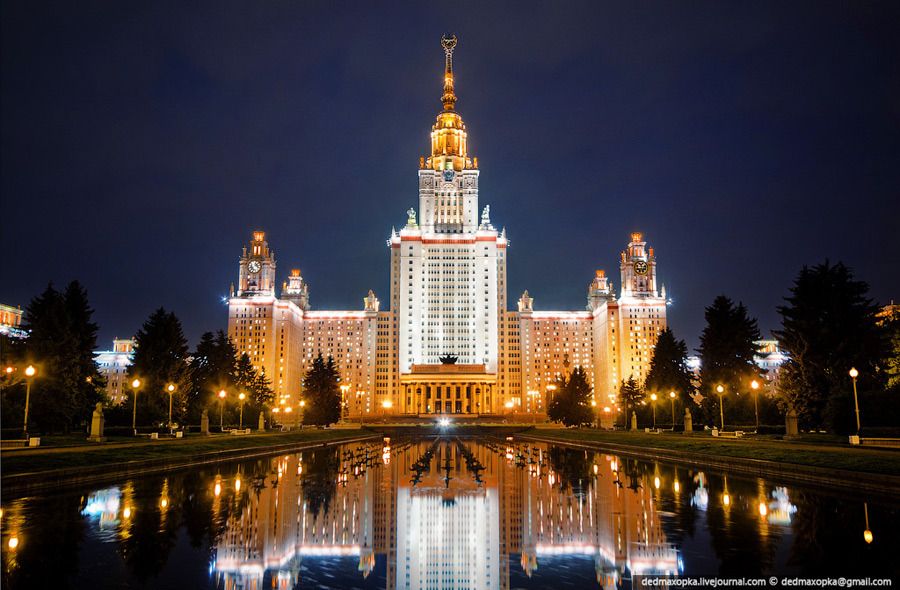 Звезда МГУ. Фоторепортаж с одной из самых недоступных площадок столицы (24 фото)