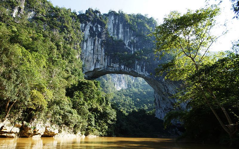 Самый большой естественный мост - Fairy Bridge