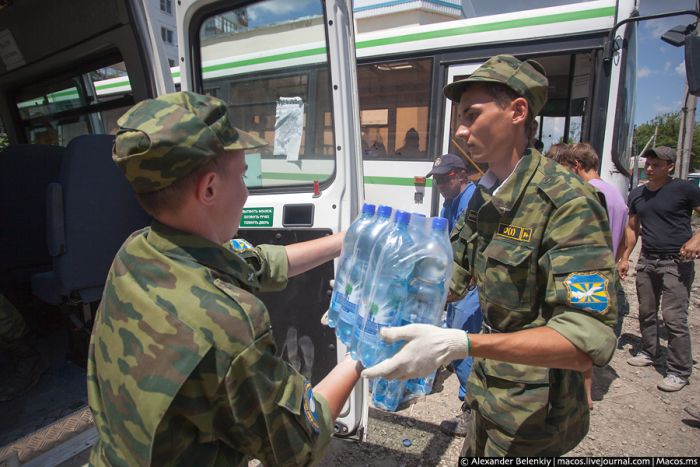 Крымск после наводнения