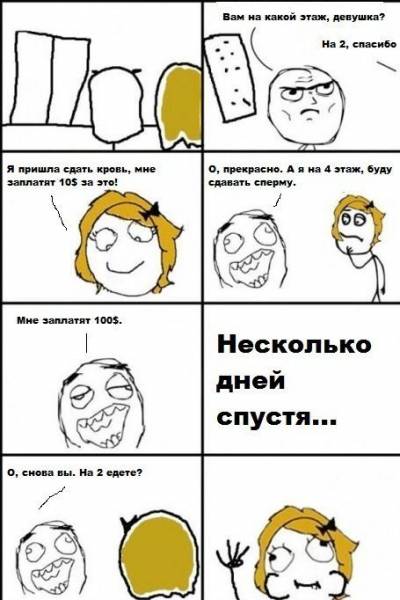 Смешные комиксы