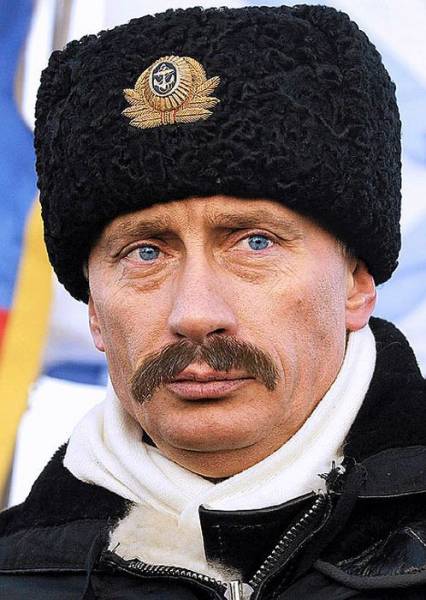 Усатый Путин