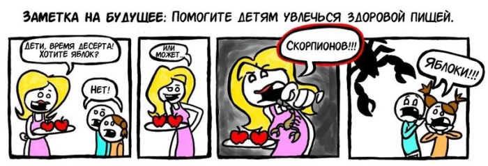 Смешные комиксы