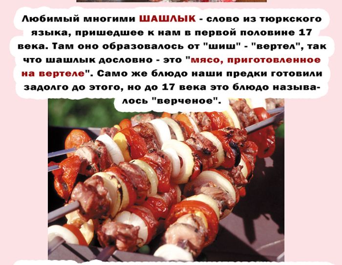 О мясных блюдах