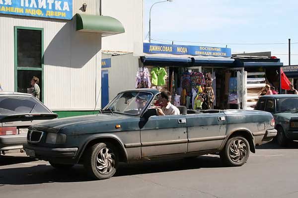 Кабриолет из Российских автомобилей (29 фото)