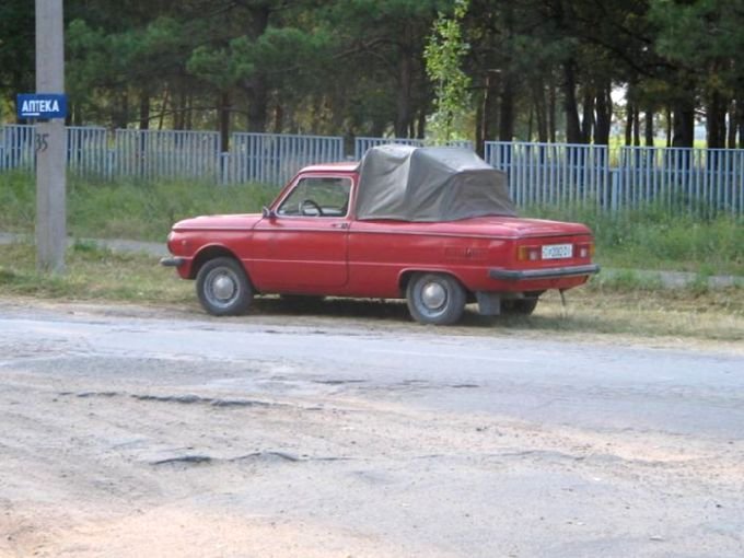 Кабриолет из Российских автомобилей (29 фото)